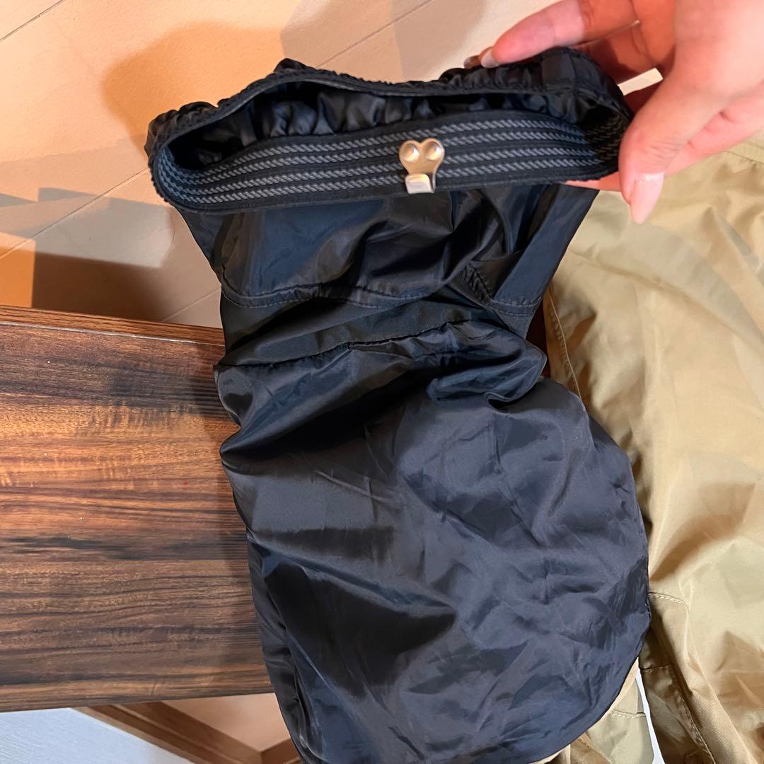 ベージュ サスペンダー付きスノーボードオーバーオール