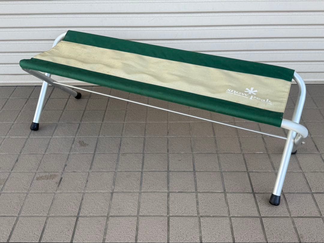 【送料込み】peak スノーピーク 折り畳みベンチ　　2人掛けベンチ