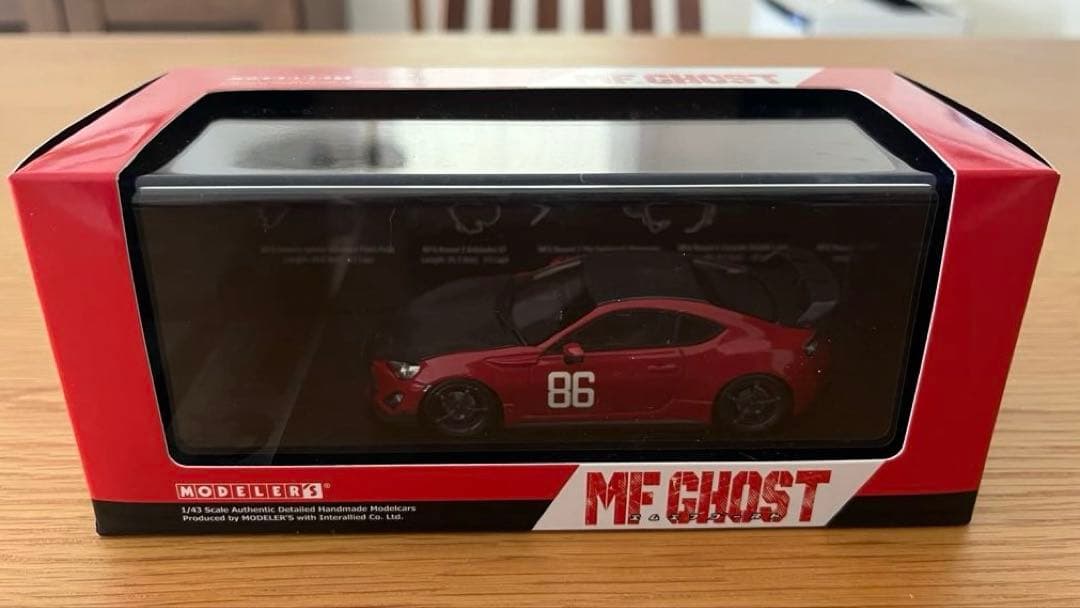 期間限定出品 MFゴースト 86 第4戦　MODELER'S 1/43