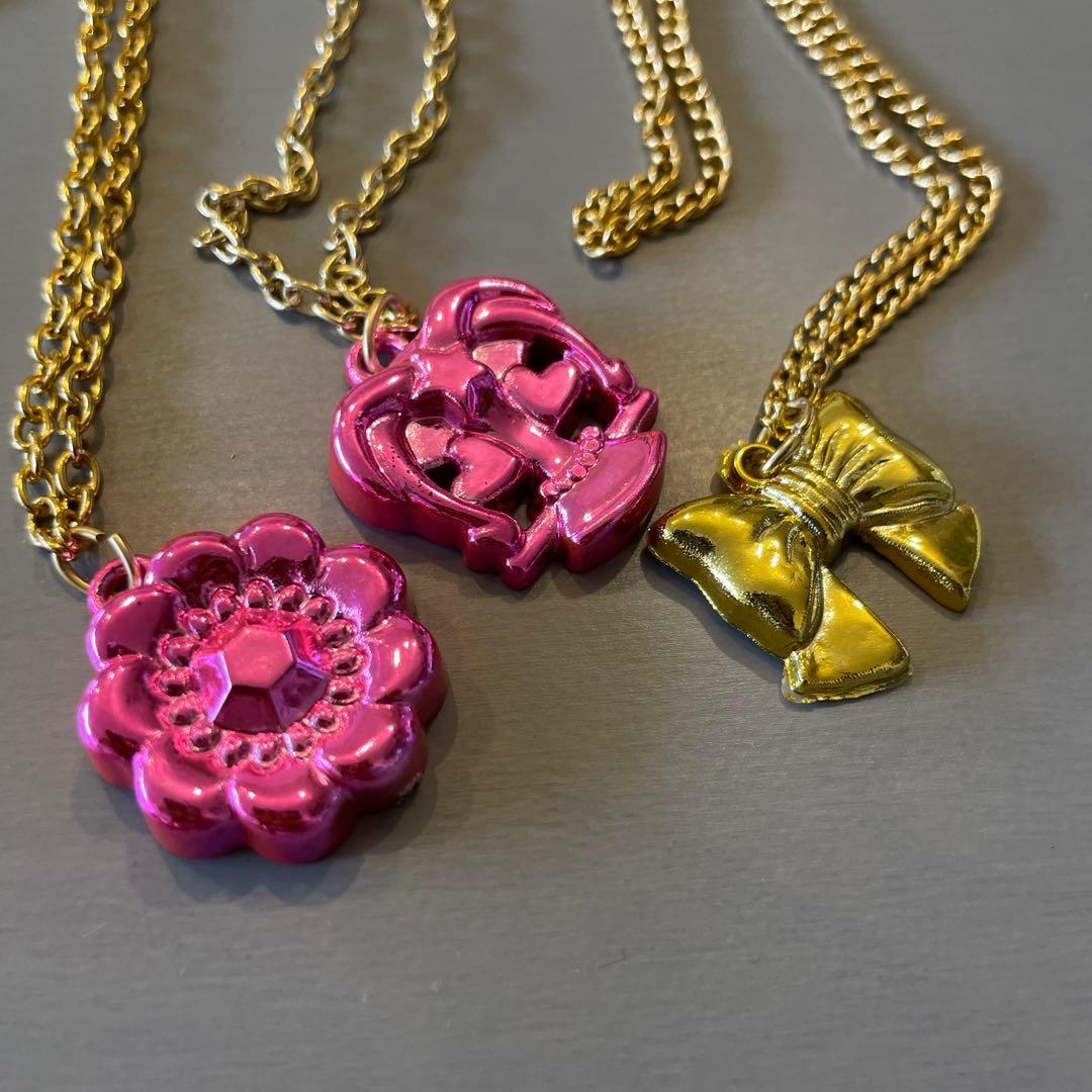 セボンスター レトロ 昔 過去 3点まとめ リボン お花 天秤 ネックレス