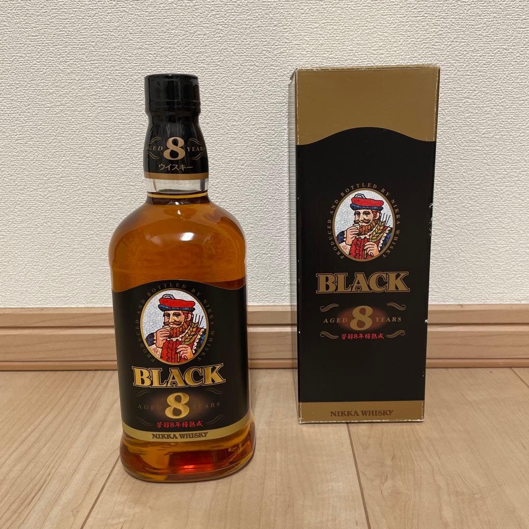 ニッカウイスキー ブラック8年 700ml