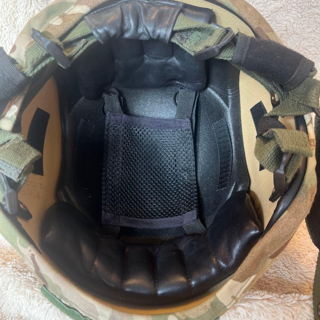 イギリス軍 MK7 ヘルメット MTP カバー付き