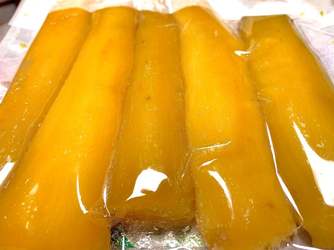 ゆず 飴色切り落とし5袋、飴色丸干し5袋