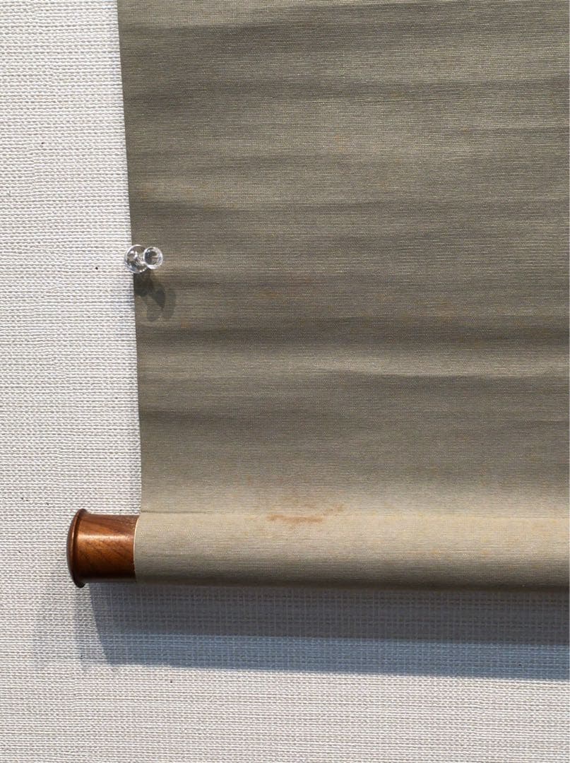 裏千家淡々斎直筆　梅画賛　和雪香　色紙幅　14代千宗室の茶掛け掛軸　お茶道具