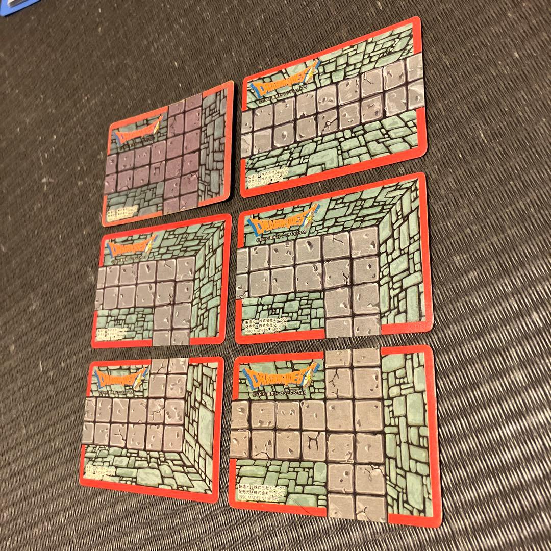 1990年 ドラゴンクエスト カード6枚セット