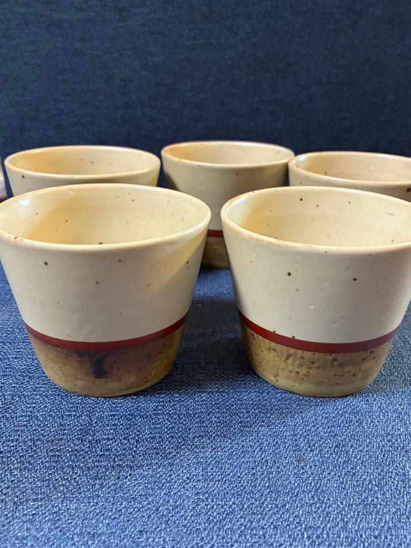 湯呑み蕎麦ちょこ5客 鳩居堂購入　未使用品