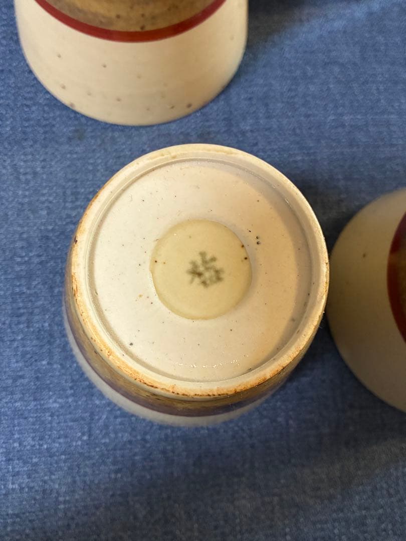 湯呑み蕎麦ちょこ5客 鳩居堂購入　未使用品