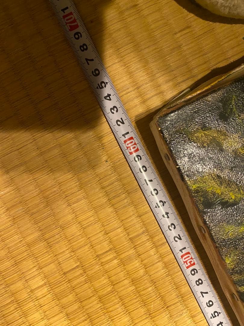 抽象画 「タイトル:時の華」約50cm x 61cm 作: M.Funayama