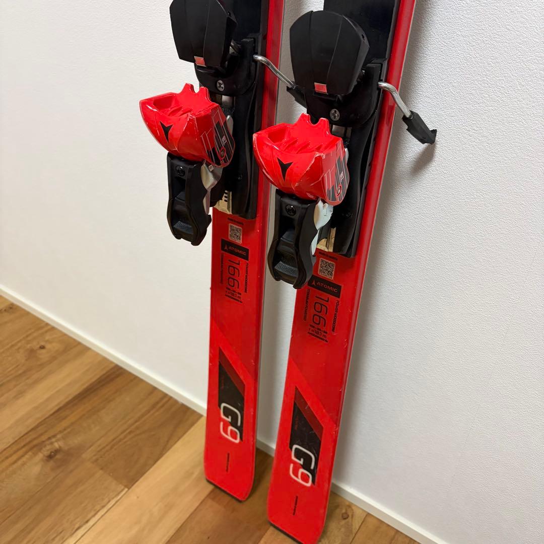 【美品】ATOMIC アトミックREDSTER G9 166cm スキー板