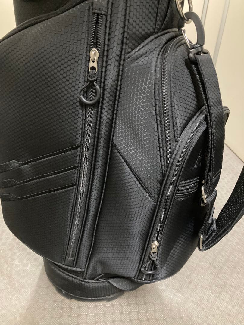 ゴルフキャディバッグ 8型 軽量 CB12312 HONMA 本間　ブラック