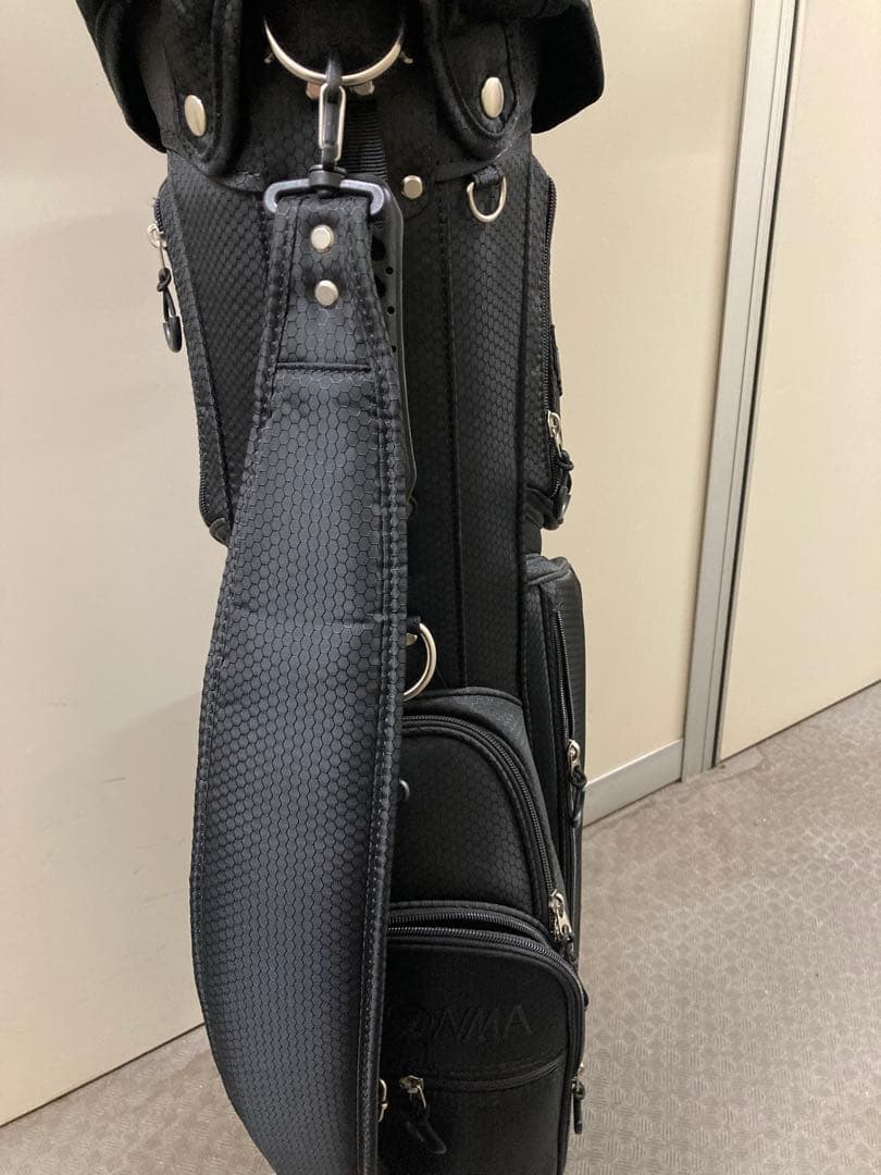 ゴルフキャディバッグ 8型 軽量 CB12312 HONMA 本間　ブラック