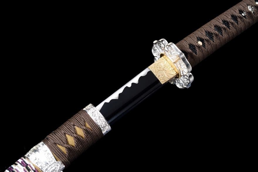 【宗秀太刀】古兵器 武具 刀装具 日本刀　模造刀 居合刀 武士道 鑑賞用 美術刀