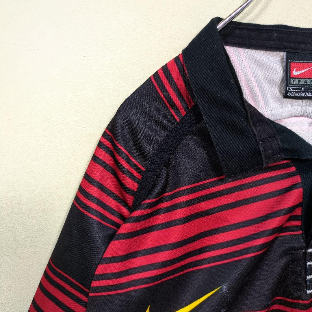 NIKE　ナイキ　ラグビー　ラガーシャツ　ポロシャツ　ニュージーランド　S