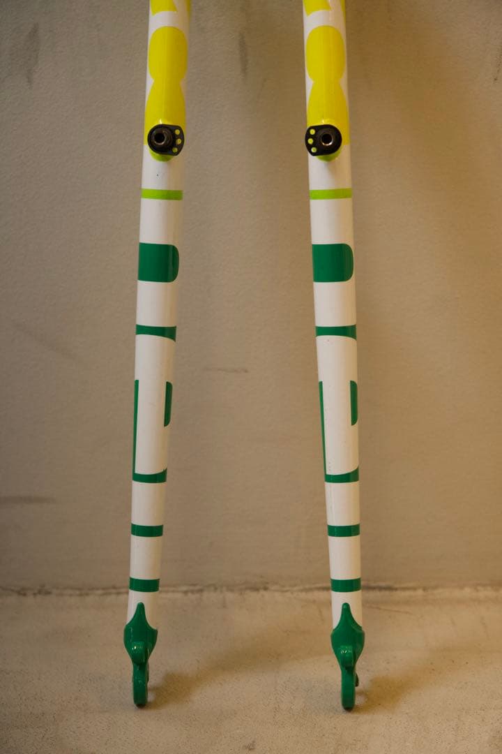 希少 CinelliTutto 純正フォーク 完成車外し V台座 ピスト 保管傷