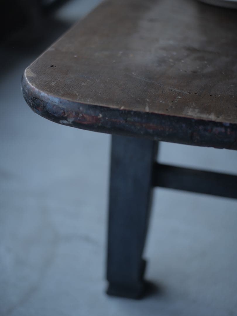 超特大　ちゃぶ台　折り畳み　テーブル　古家具　古道具　アンティーク　昭和レトロ