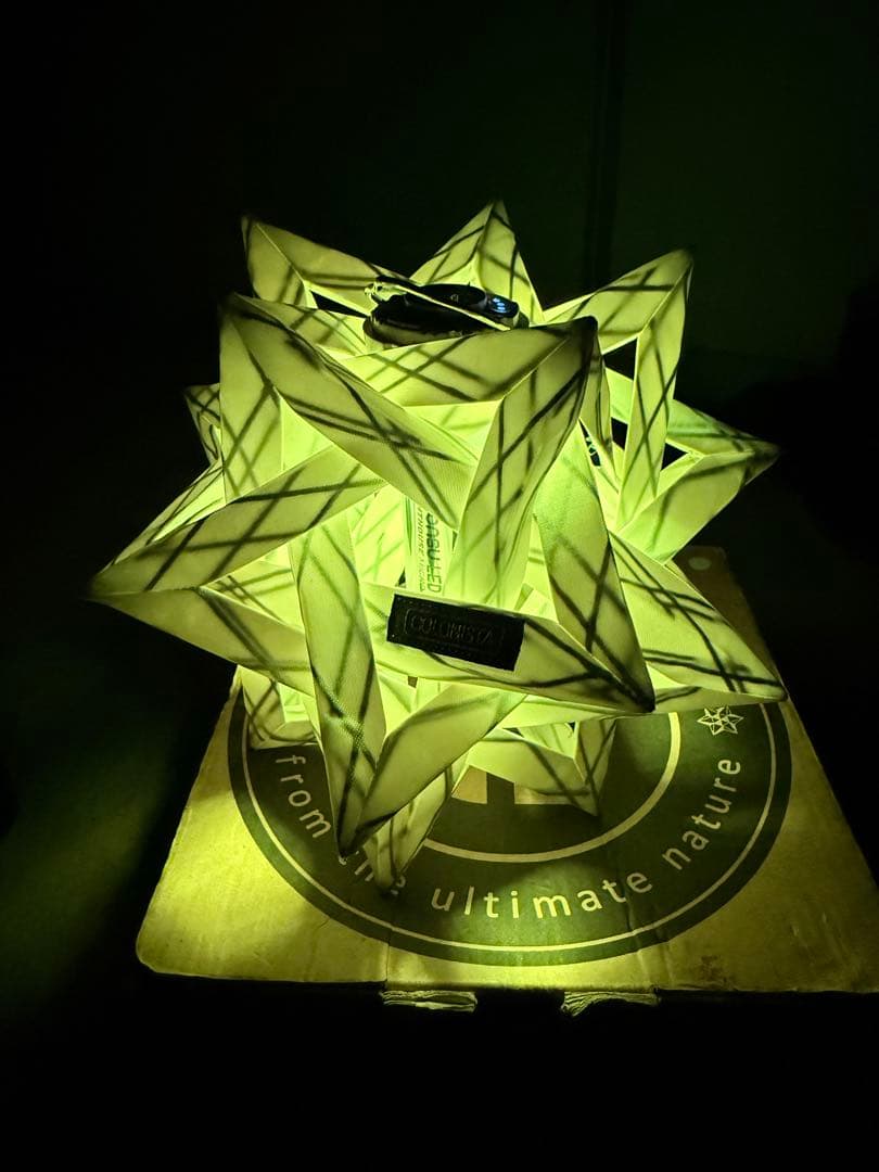 COLONISTA CONPE10 ホワイトLEDランタン カラビナ付き セット