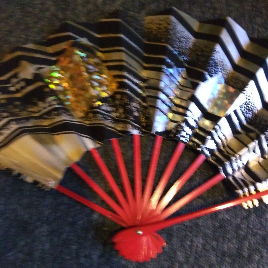 和楽器バンド　細雪の舞扇子 おまけ赤・黒のセット