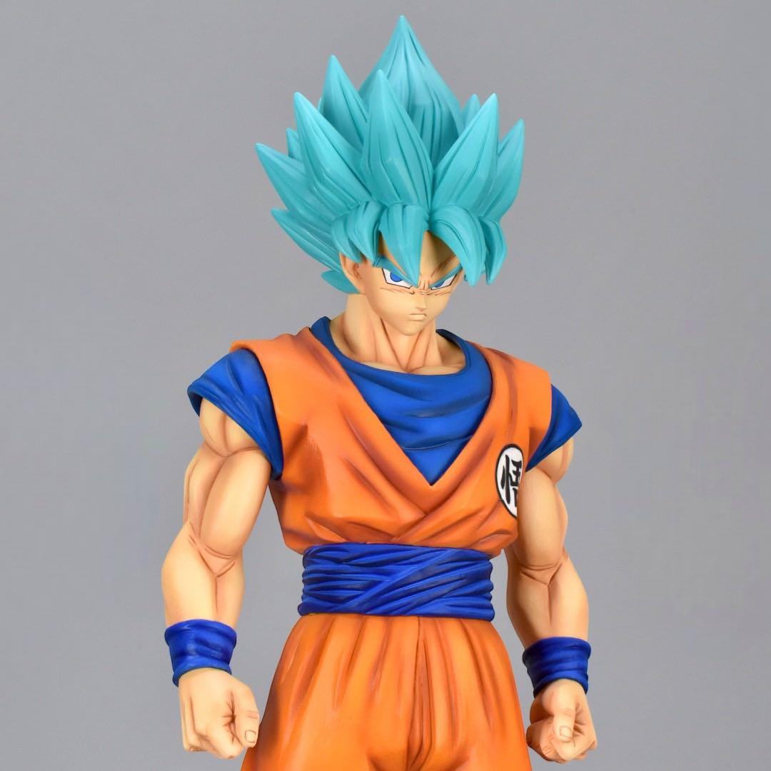 タマ品グランディスタ  孫悟空　SSJブルー　改造　リペイント