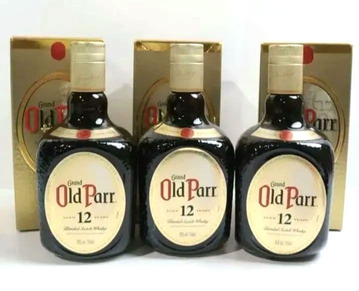 Grand Old Parr 12 ウイスキー　３本セット