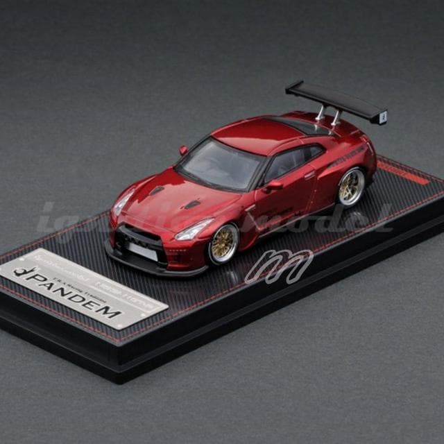 イグニッションモデル PANDEM R35 GT-R Red llic