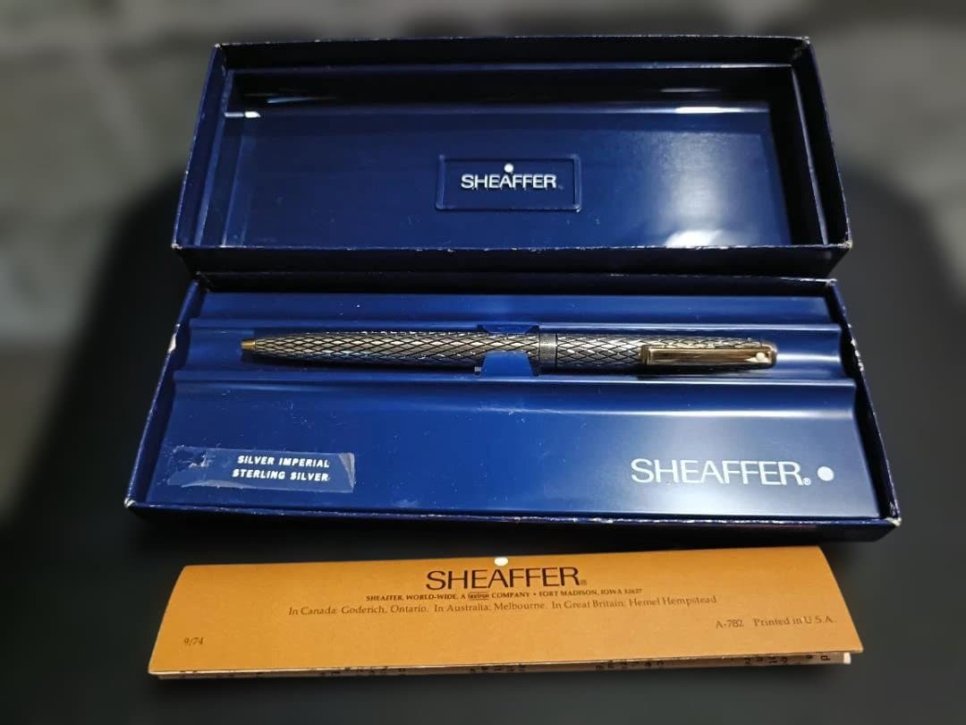 ★SHEAFFER インペリアル ボールペン STERLING SILVER★
