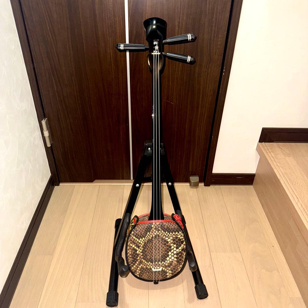 沖縄三線 本体 ケース付き 初心者向け 和楽器 民謡