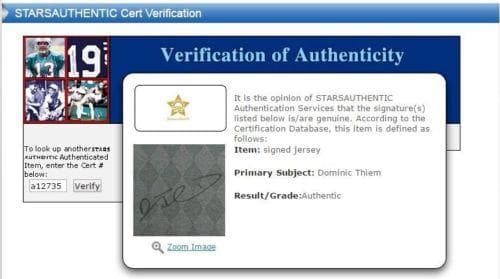 直筆サイン入りユニフォーム ドミニク・ティエム プロテニス選手SA鑑定済