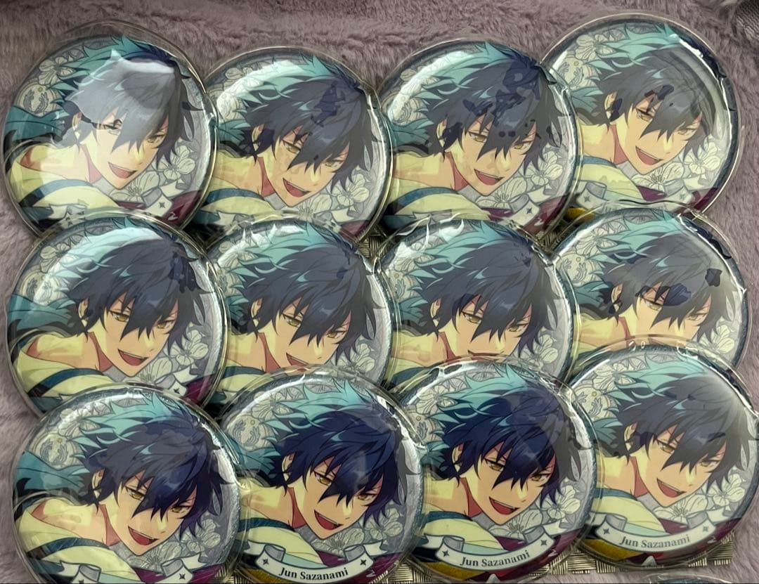 あんスタ 漣ジュン 花の契約 缶バッジ 25点セット 中国