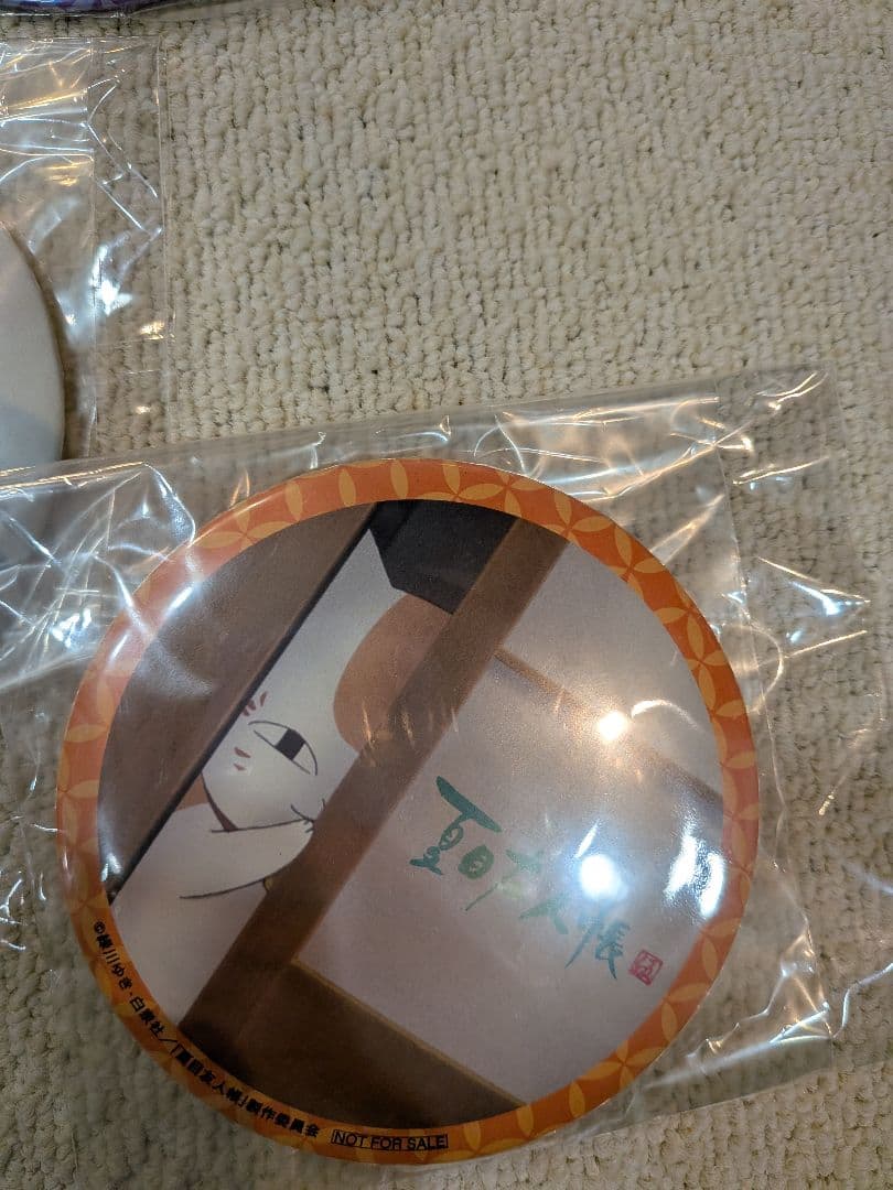 非売品　夏目友人帳 伍 Amazon　DVD購入特典　 缶バッジ　コンプリート