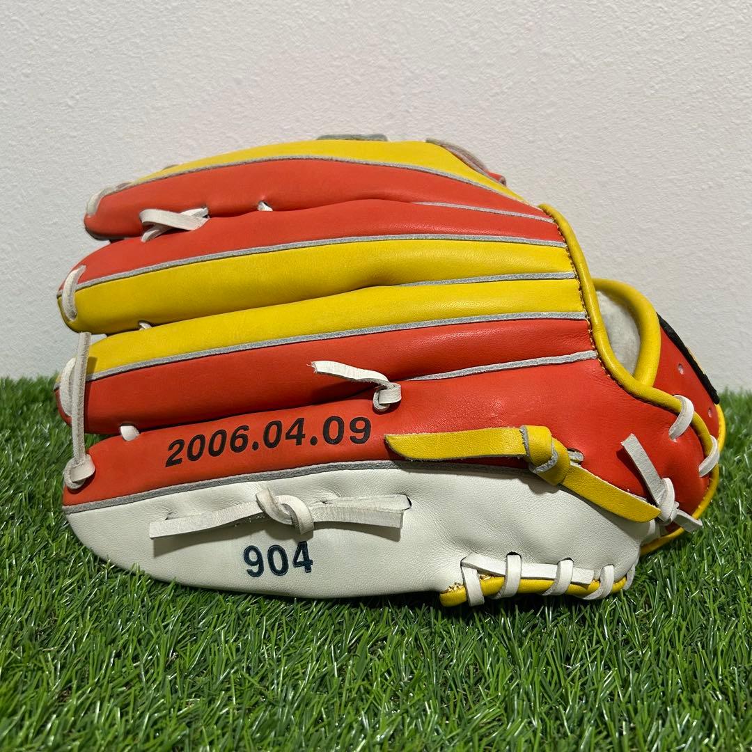 【⭐︎限定品⭐︎】HATAKEYAMA ハタケヤマ　軟式　野球　外野　金本選手