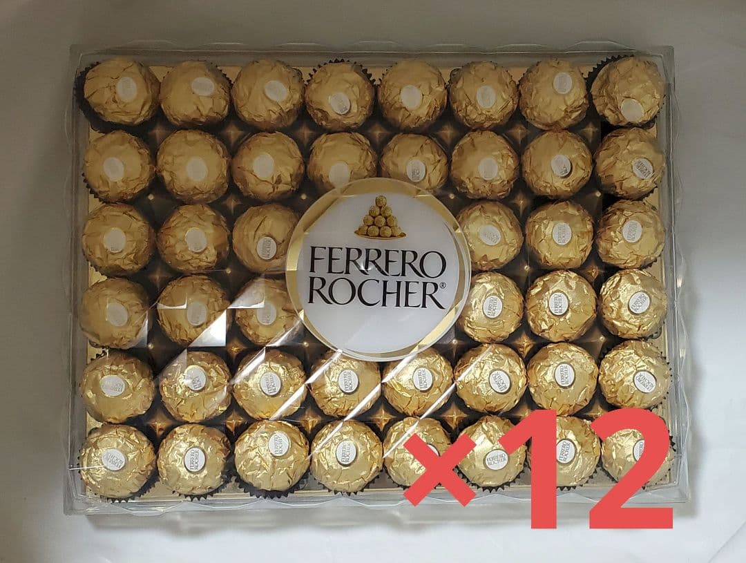 FERREROROCHER フェレロロシェ 48粒×12箱 新品未開封
