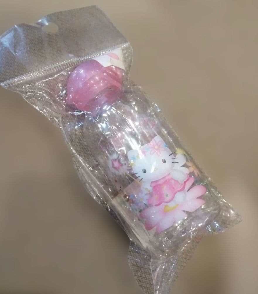 サンリオ　ハローキティ　フェアリーキティ　ワンタッチボトル　2000年　レトロ