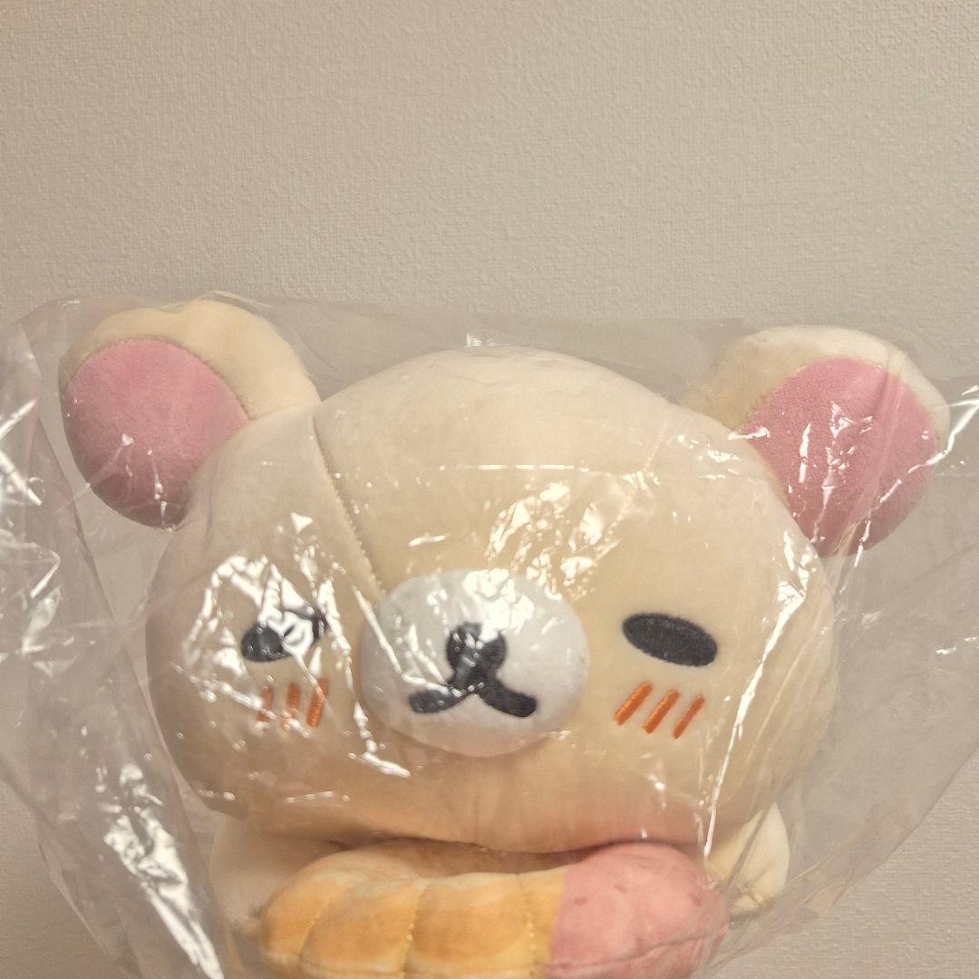 リラックマ　ドーナツまくまくクッション　ミスド　ミスタードーナツ