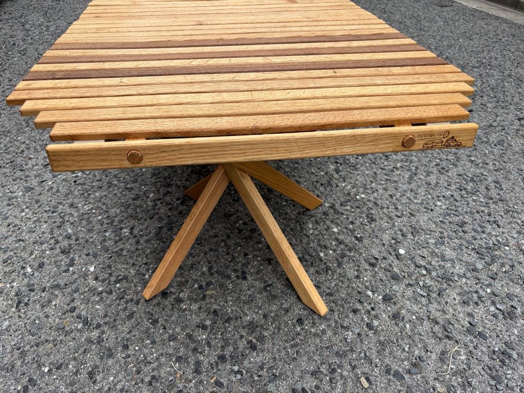 outside-in アウトサイドイン　クルカル ミッドハイ テーブル・ダブル