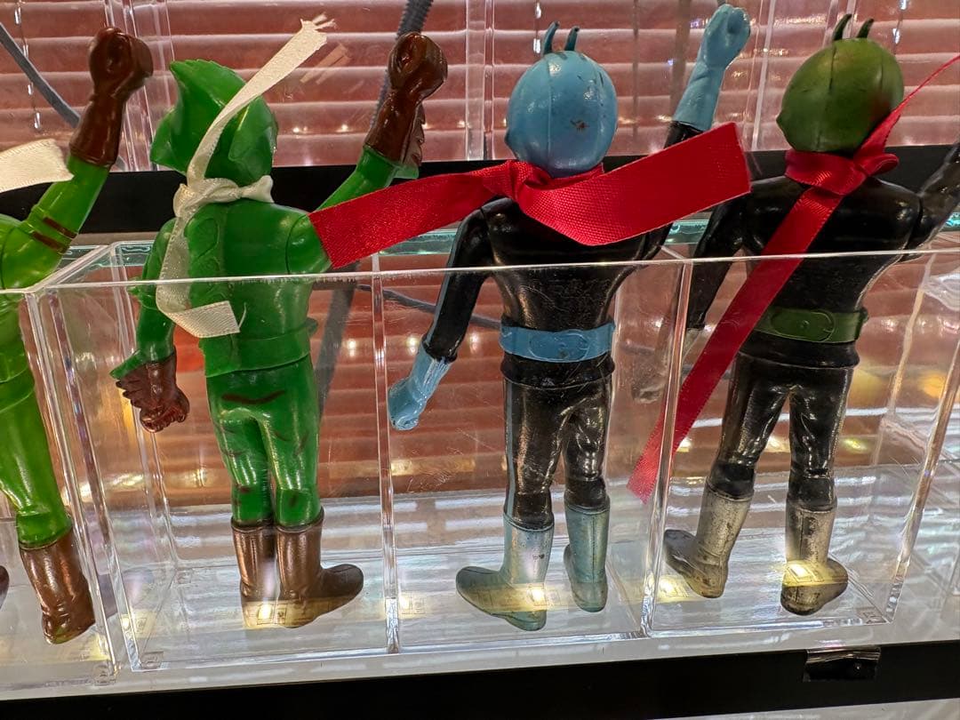 け*じ様 当時物　ソフビ　ポピー　仮面ライダー