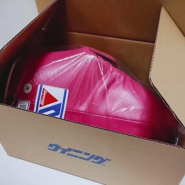 Winning ウイニング ボクシング カッププロテクター M ダークピンク ➁