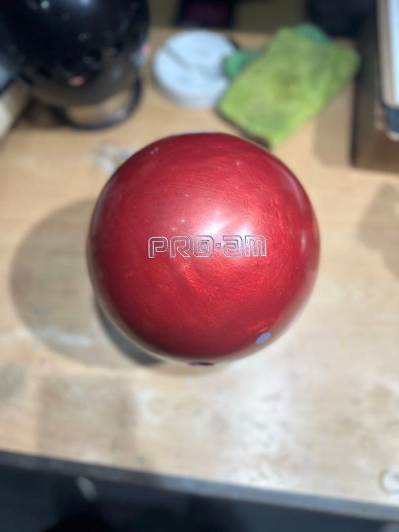 ★美品★プロアマ　スピードストライカーパール　ボウリングボール15ポンド