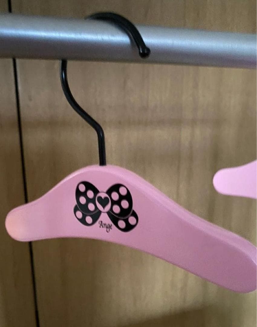 【Ange】犬服ハンガーラック　中古　２個セット（ハンガー20個）