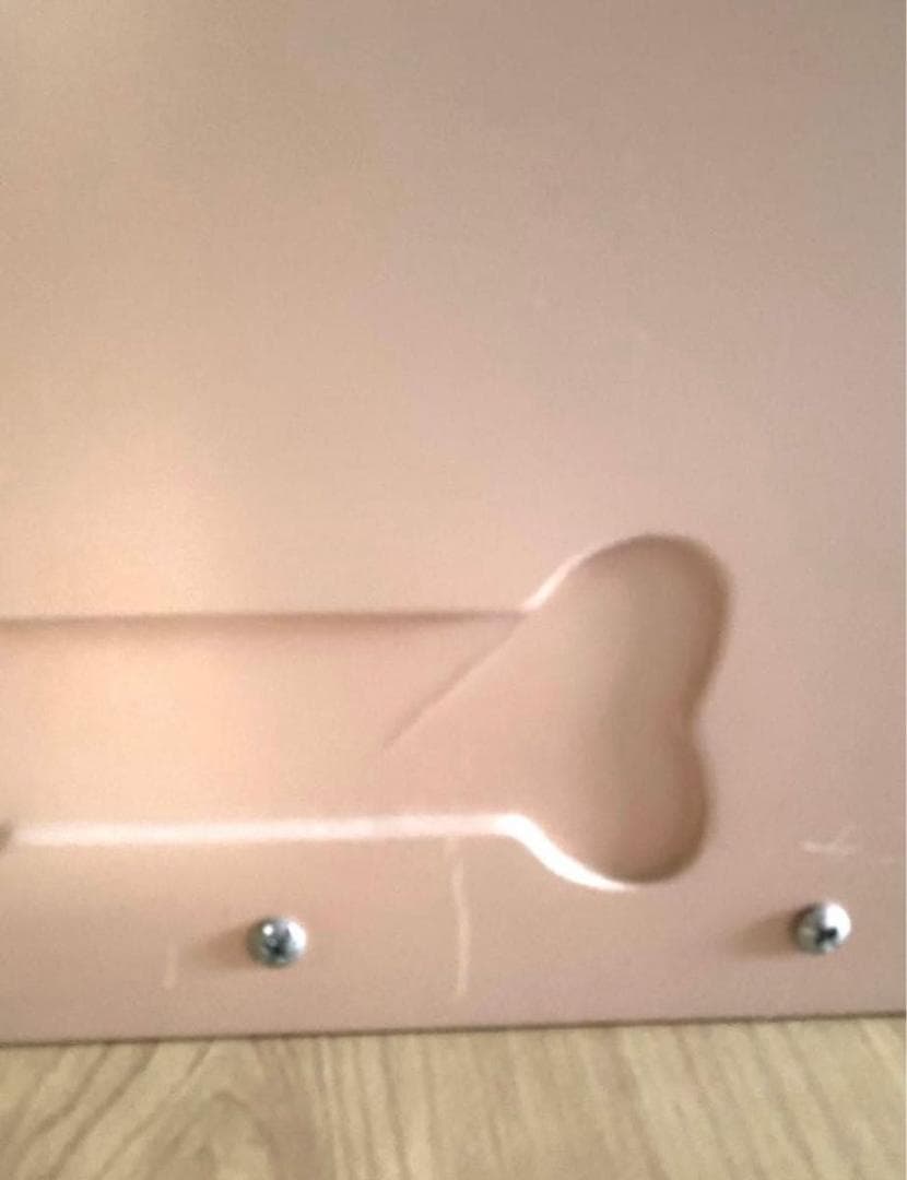 【Ange】犬服ハンガーラック　中古　２個セット（ハンガー20個）