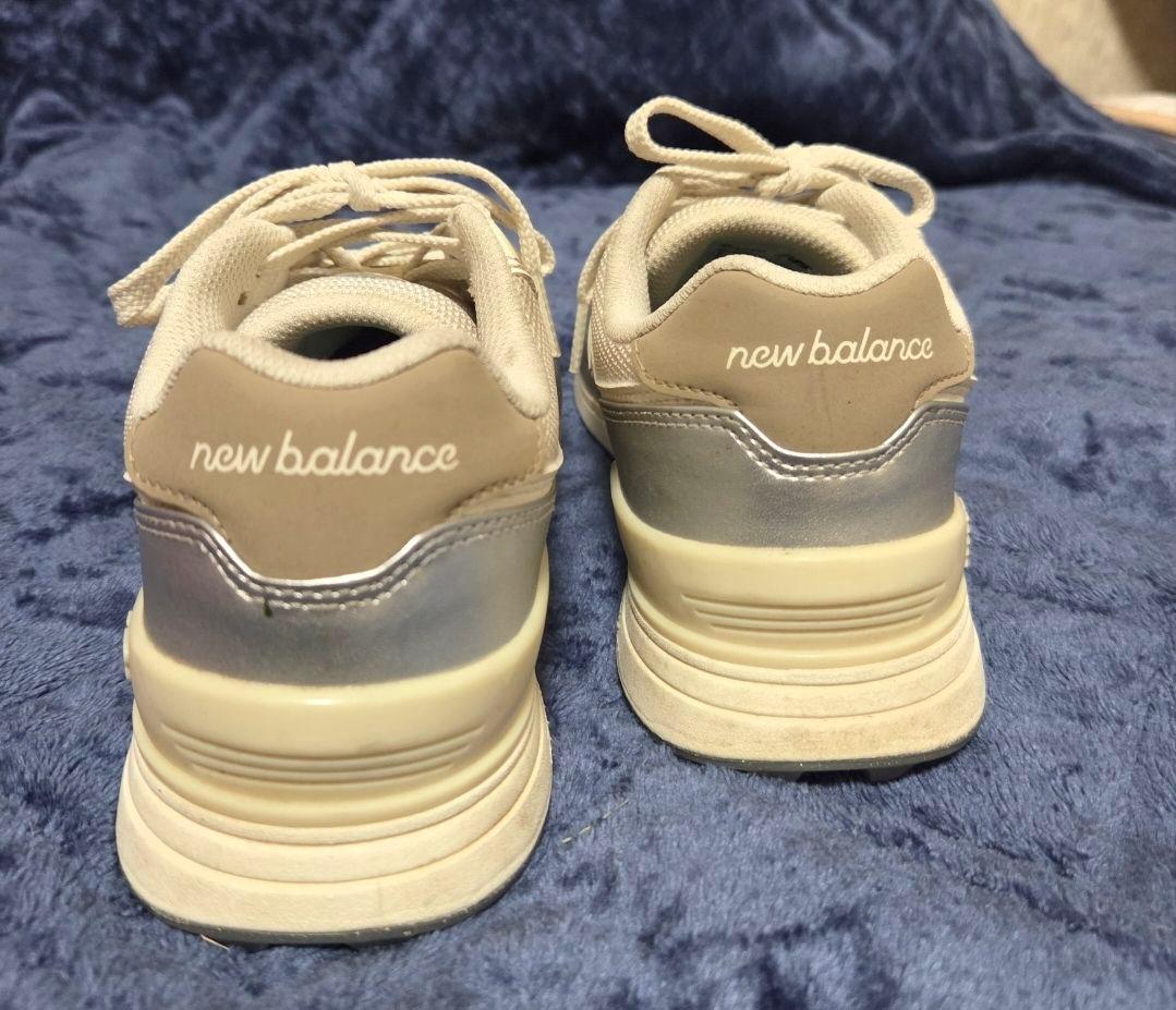 New Balance スニーカー ホワイト/シルバー