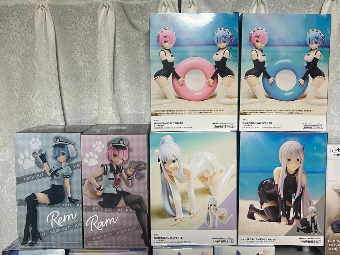【非売品】 リゼロ レム ラム エミリア フィギュア 40種 まとめ売り