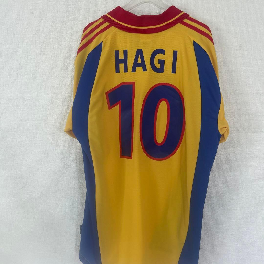 ルーマニア代表　ゲオルゲハジ　HAGI サッカー　ユニフォーム　アディダス