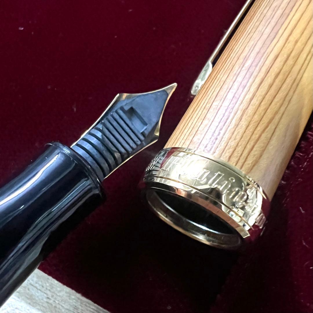 PLATINUM #3776 CENTURY 屋久杉 万年筆 専用ケース付き