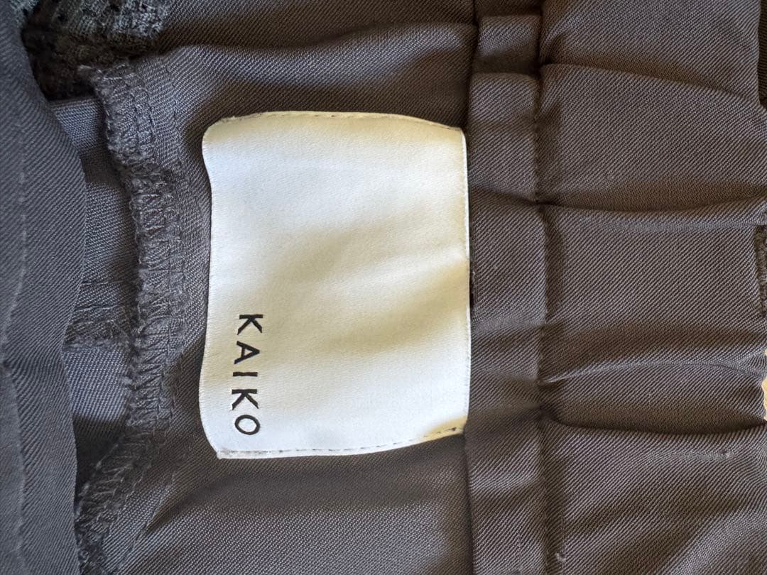 KAIKO カジュアルサイクルパンツ グレー