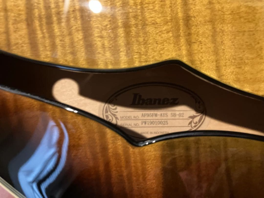 ギター Ibanez AF95FM-AYS Artcore Expressionist