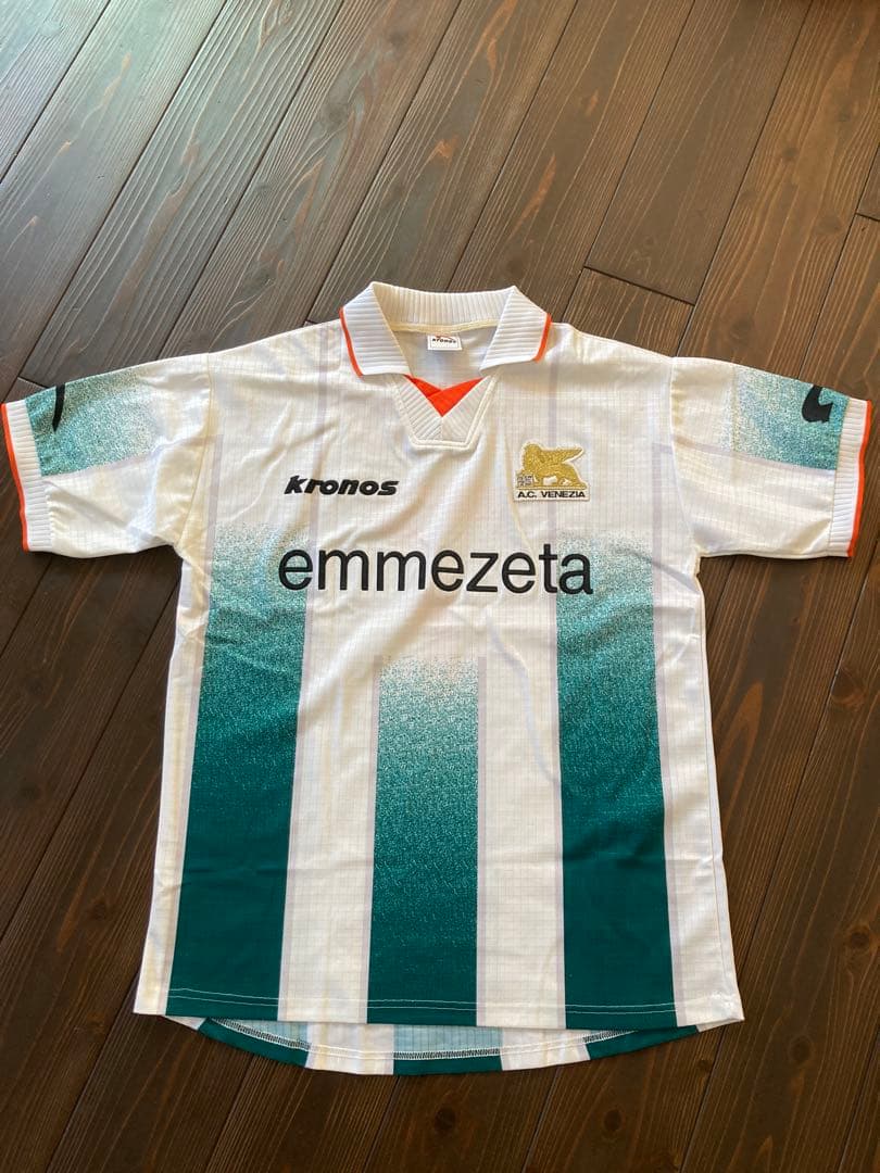 選手用？99/00 ACヴェネチア 名波浩　ゲームシャツ ユニフォーム 当時物