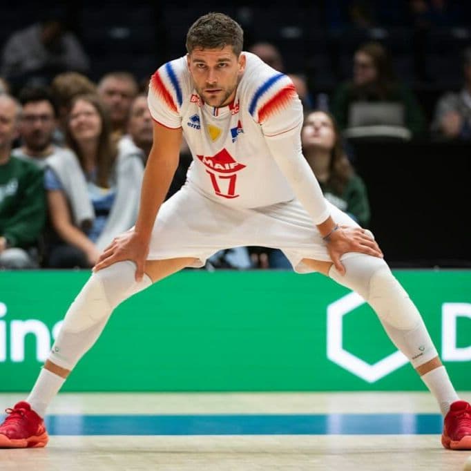 ★フランス代表　バレーボール　ユニフォーム　ウェア　tシャツ　ジャージ　白