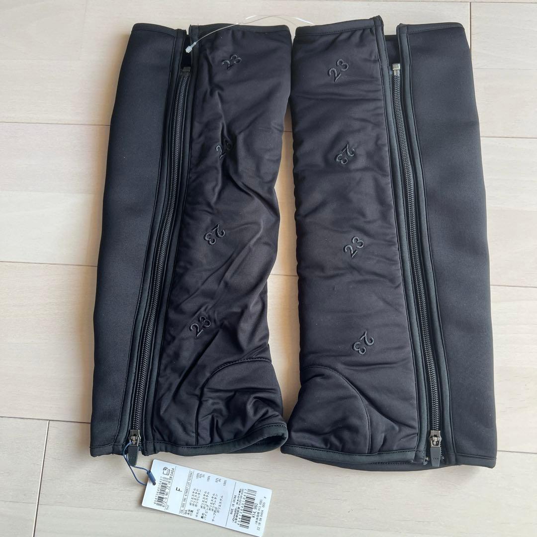 未使用新品♡23区ゴルフ♡レディースゴルフレッグウォーマーブラック♡防寒ラウンド