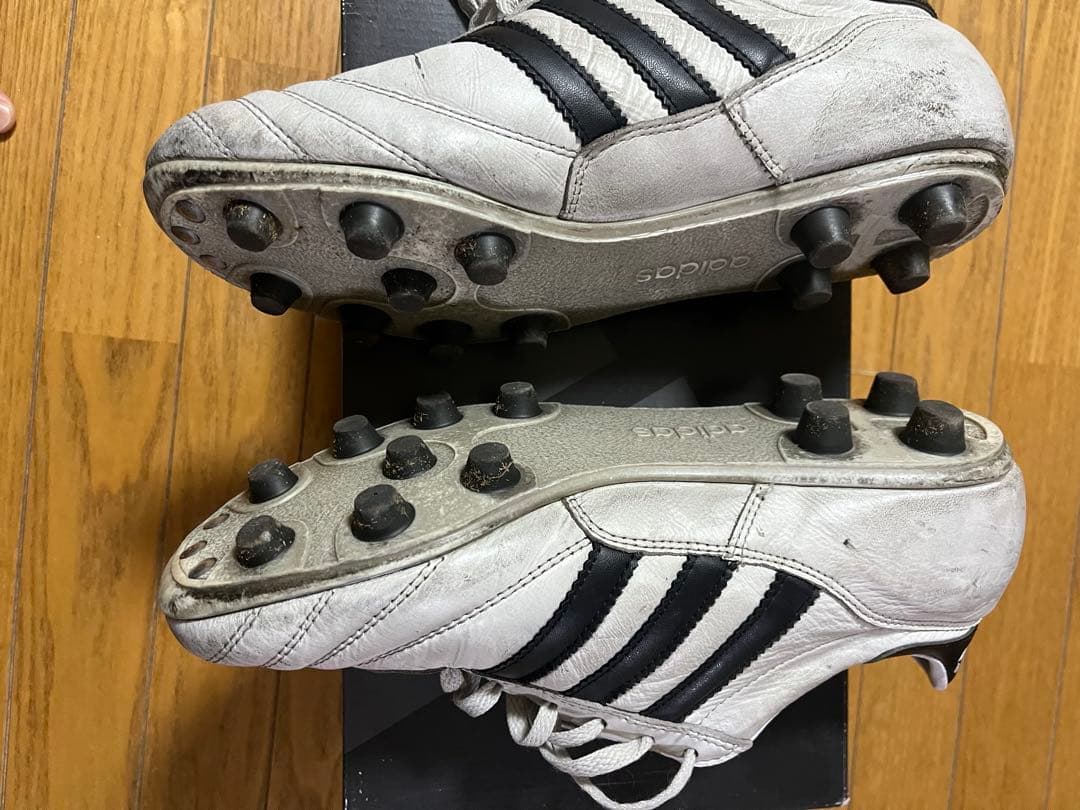 adidas サッカーシューズ スパイク ホワイト/ブラック　コパムンディアル