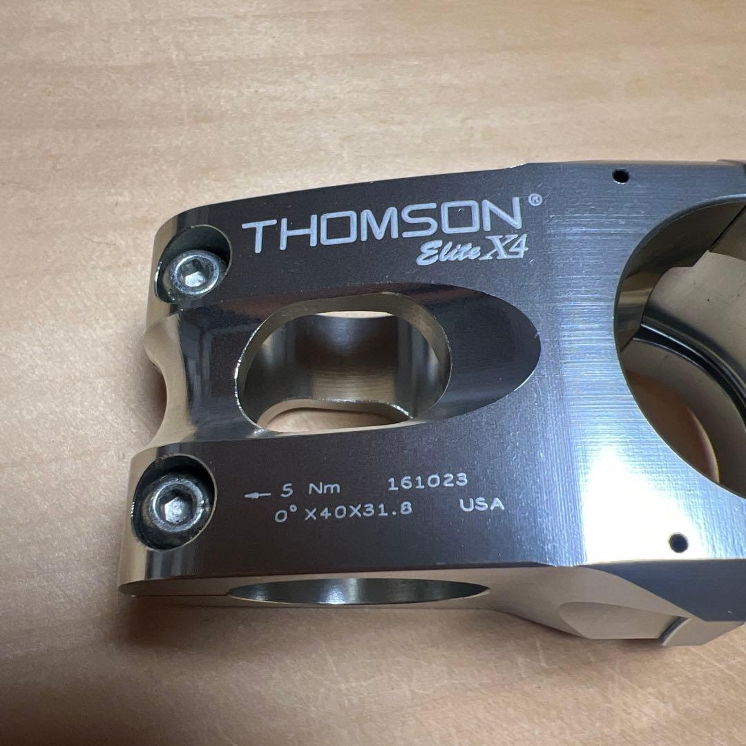 美品Thomson トムソン X4 ステム 31.8mm 0° 40mm